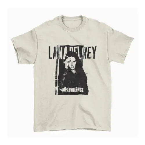 Lana Del Rey Ultraviolence Retro T Shirt White Color