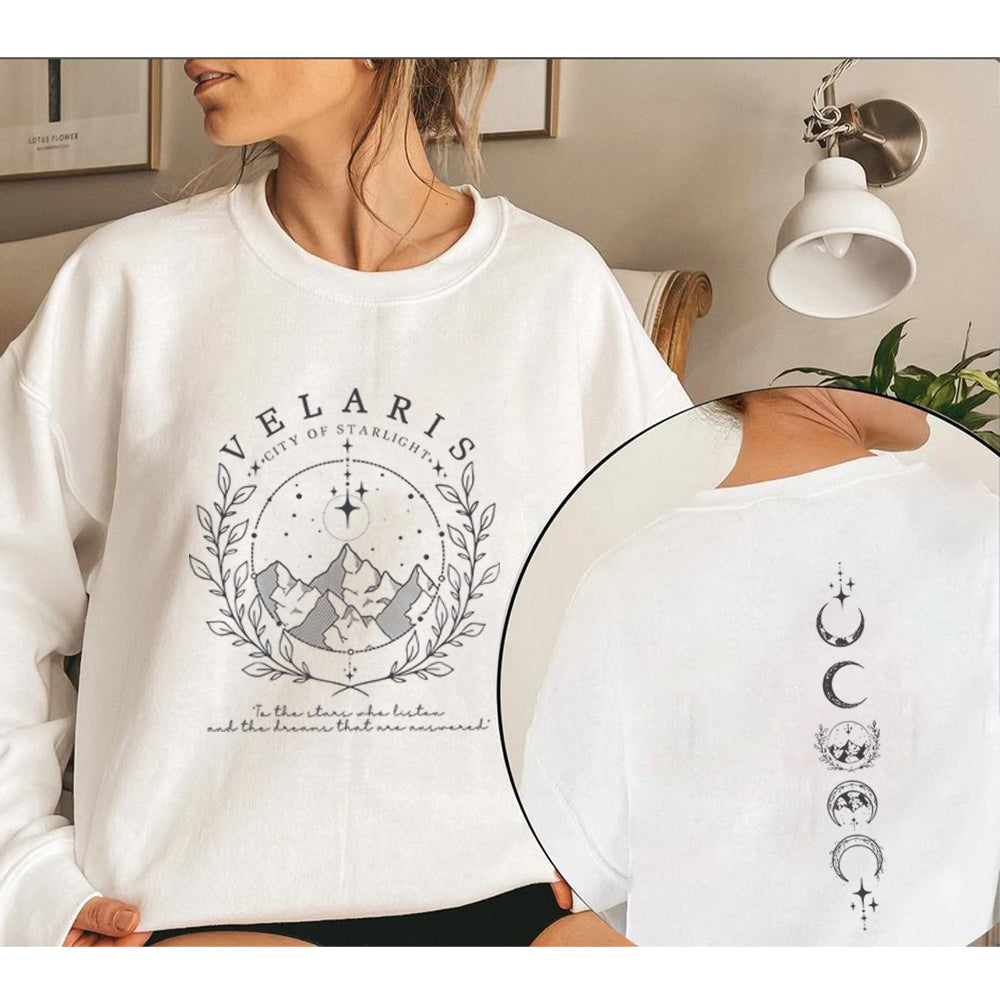 Velaris Sweatshirt Velaris City of Starlight Shirt The Night Court Shirts SJM Merch ACOTAR Hoodie Unisex Long Sleeve Sweatshirts