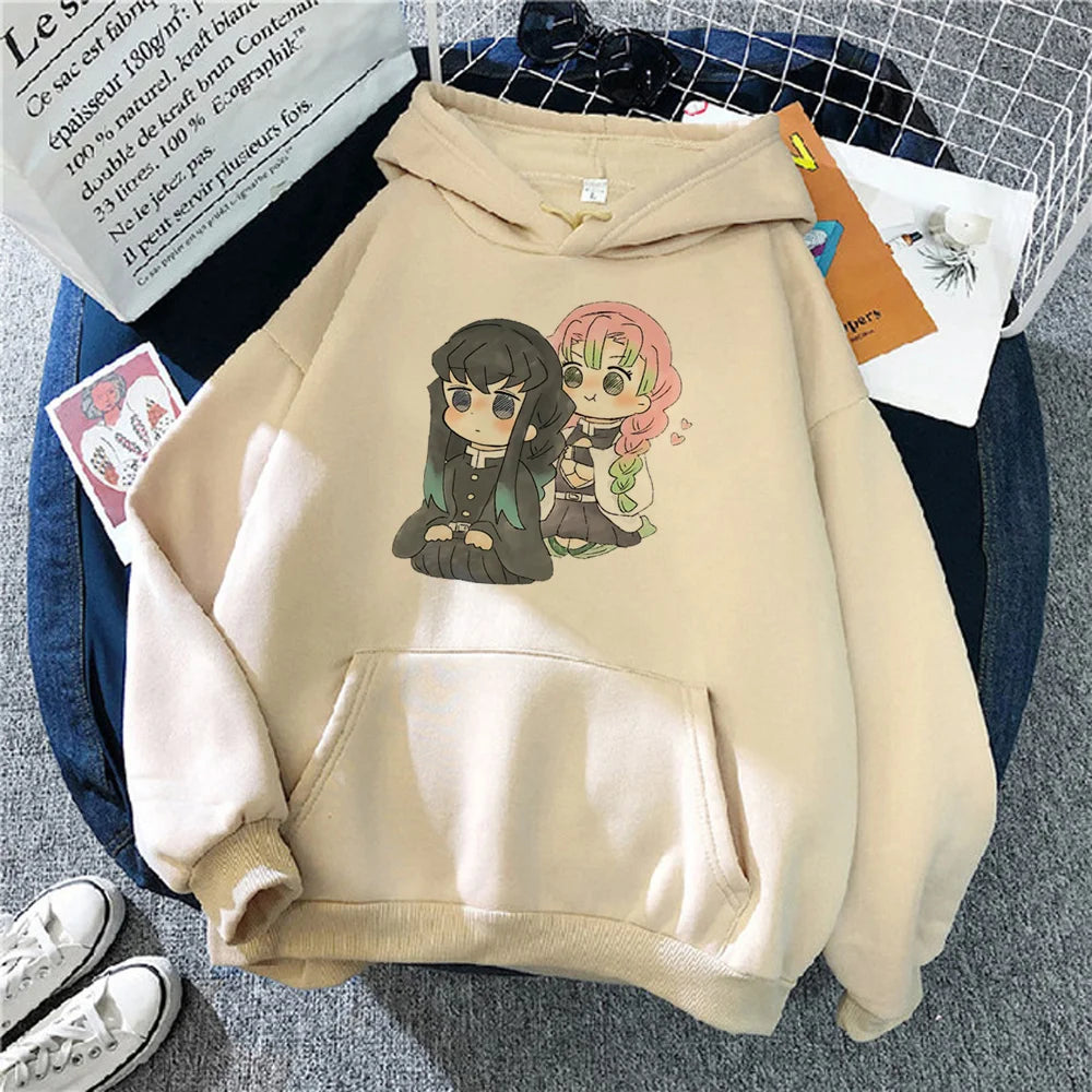 Tokito hoodies women japanese anime Hood women 90s sweater