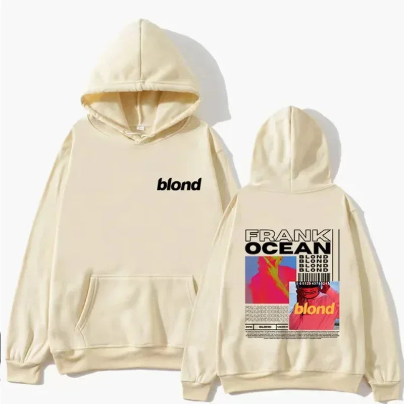 2025 Frank Ocean Merch sweatshirt, blonde album, hooded sweatshirt, men's, hip-hop, autumn/winter, sweatshirt, hooded sweatshirt