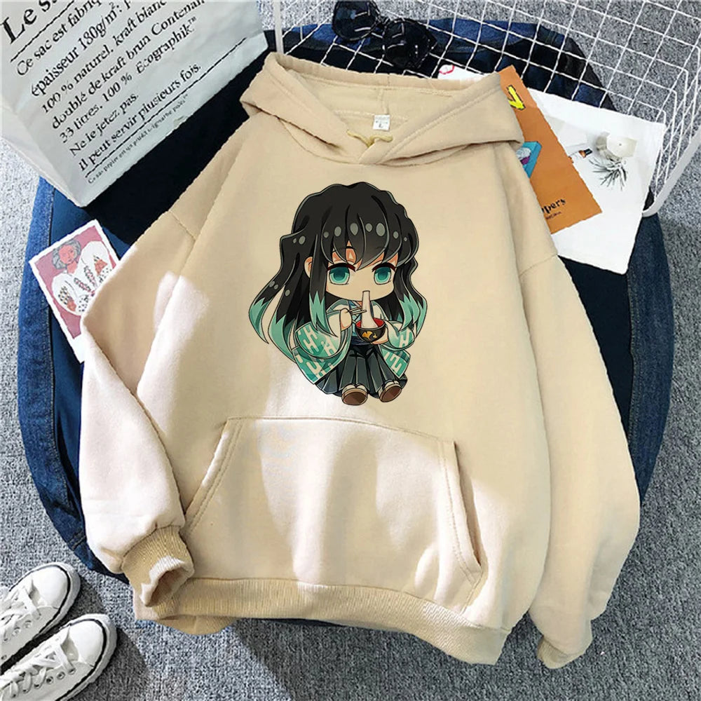 Tokito hoodies women japanese anime Hood women 90s sweater