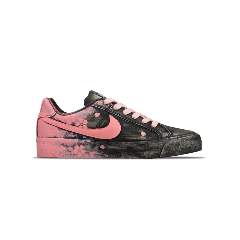 【Customize】Nike Court Royale Skateboarding Shoes Unisex Low-top Pink-AO2810-102