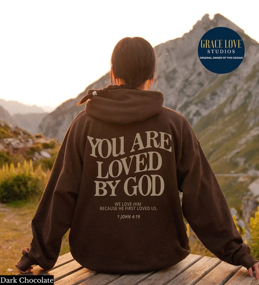 Jesus Loves You Hoodie Jesus Hoodie Christian Hoodie Christian Sweatshirt Trendy Hoodie Bible Verse Shirt Aesthetic Clothing Chr