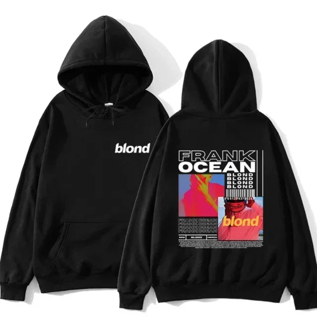 2025 Frank Ocean Merch sweatshirt, blonde album, hooded sweatshirt, men's, hip-hop, autumn/winter, sweatshirt, hooded sweatshirt