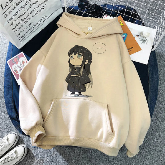 Tokito hoodies women japanese anime Hood women 90s sweater