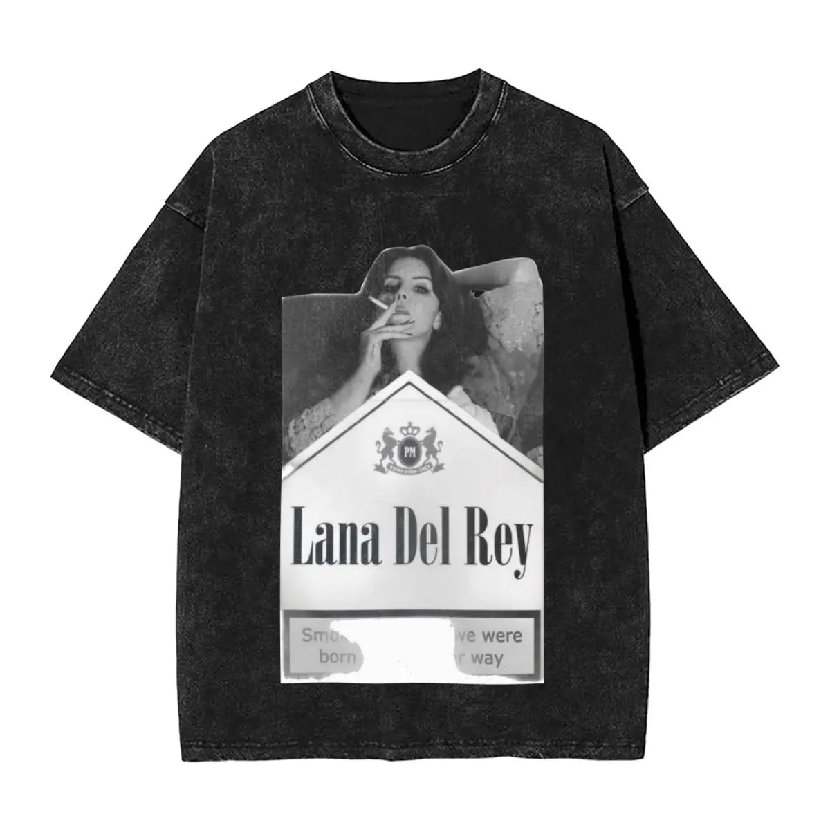 Streetwear Washed T Shirt Lana Del Rey Ldr Sailing Cotton T-Shirts Hippie Tshirt for Man Summer Awesome Casual Tees