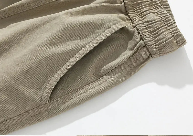 Autumn New Straight Casual Pants Wide Leg Cargo Pants Men Trousers Neutral Loose Casual Cotton Outdoor Fashion Pant Big Size 8xl