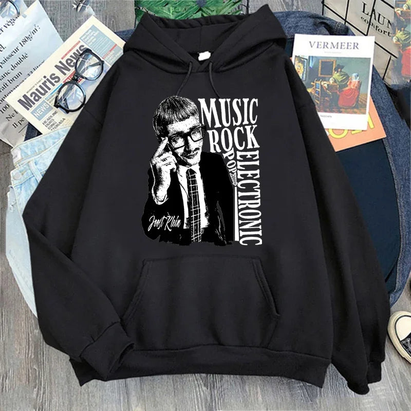 Joost Klein Europapa Eurovision 2024 Hoodie Manga Cartoon Graphic Sweatshirt Winter Long Sleeve Mens Sudaderas Male Tops Clothes